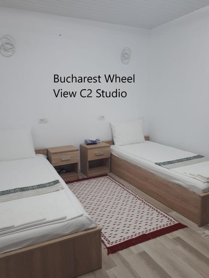 Bucharest Wheel View Daire Dış mekan fotoğraf